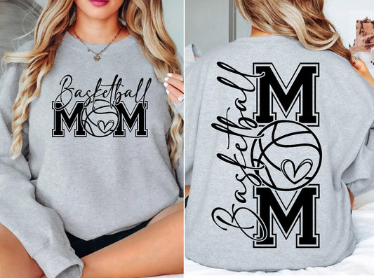 Basketball mom Heart