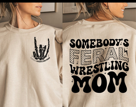 Feral Wrestling mom