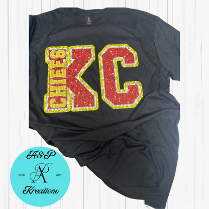 KC Rhinestone Tee