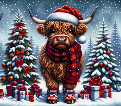 Highland Cow Christmas